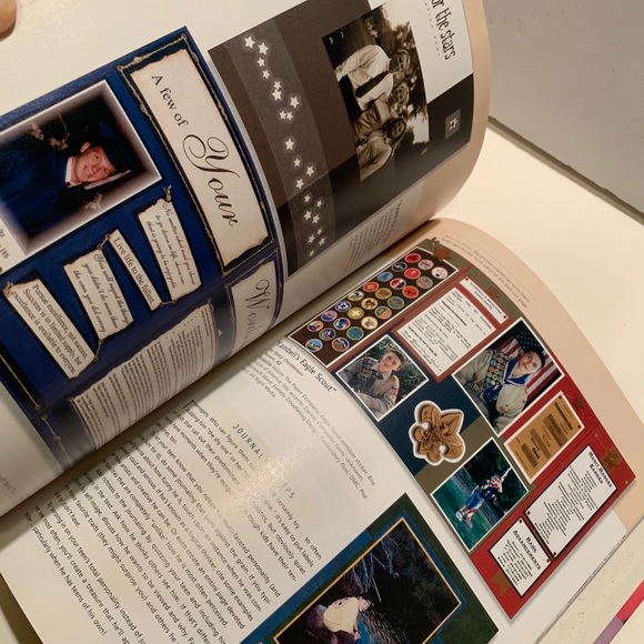 CREATING KEEPSAKES SCRAPBOOK HARDCOVER BOOK. - Picture 9 of 9